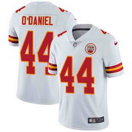 Nike Chiefs #44 Dorian O Daniel White Mens Stitched NFL Vapor Untouchable Limited Jersey